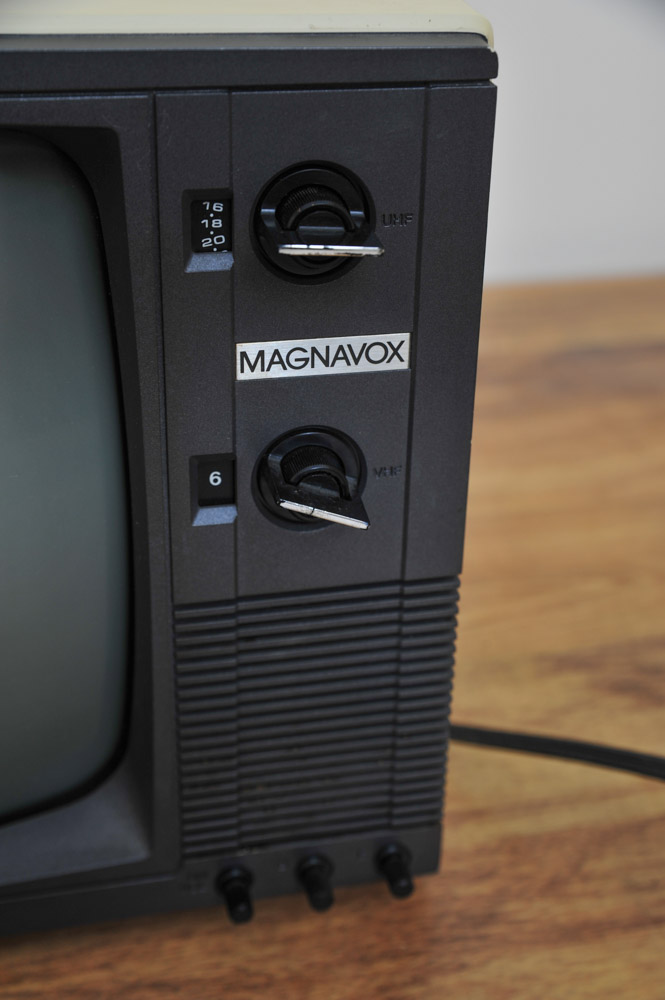 Vintage Magnavox 12" Black-and-White CRT Television