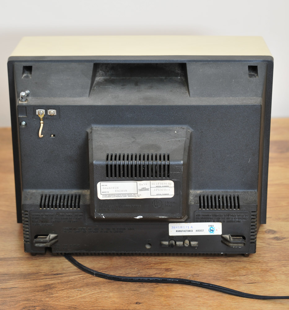 Vintage Magnavox 12" Black-and-White CRT Television