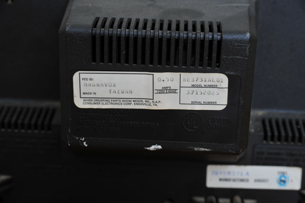 Vintage Magnavox 12" Black-and-White CRT Television