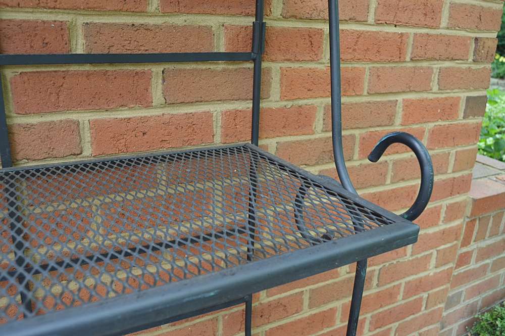 Lyon-Shaw Black Iron Baker's Rack