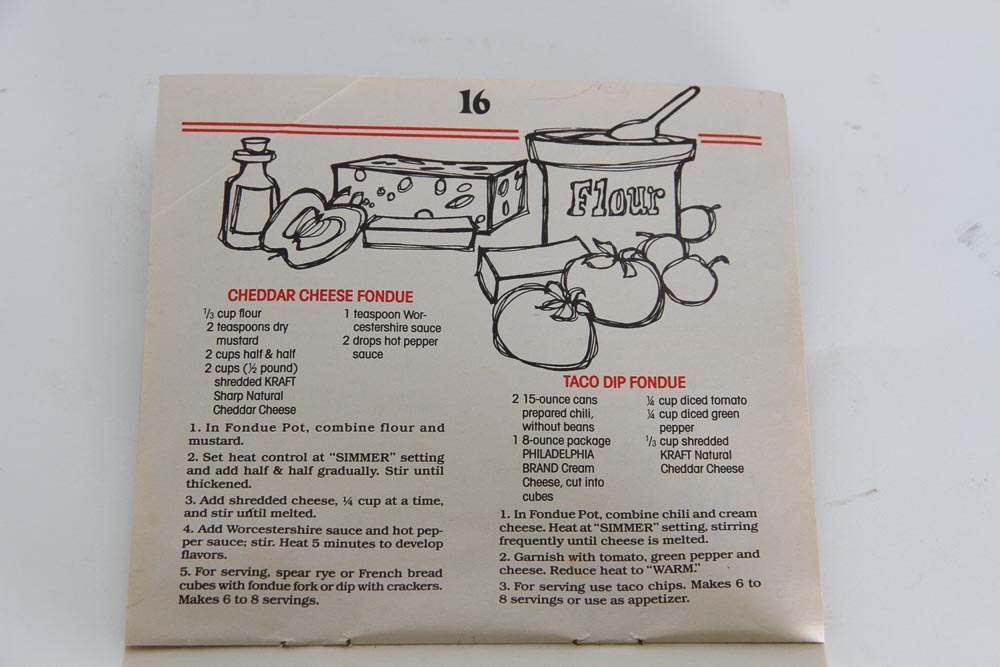 West Bend Electric Fondue Pot