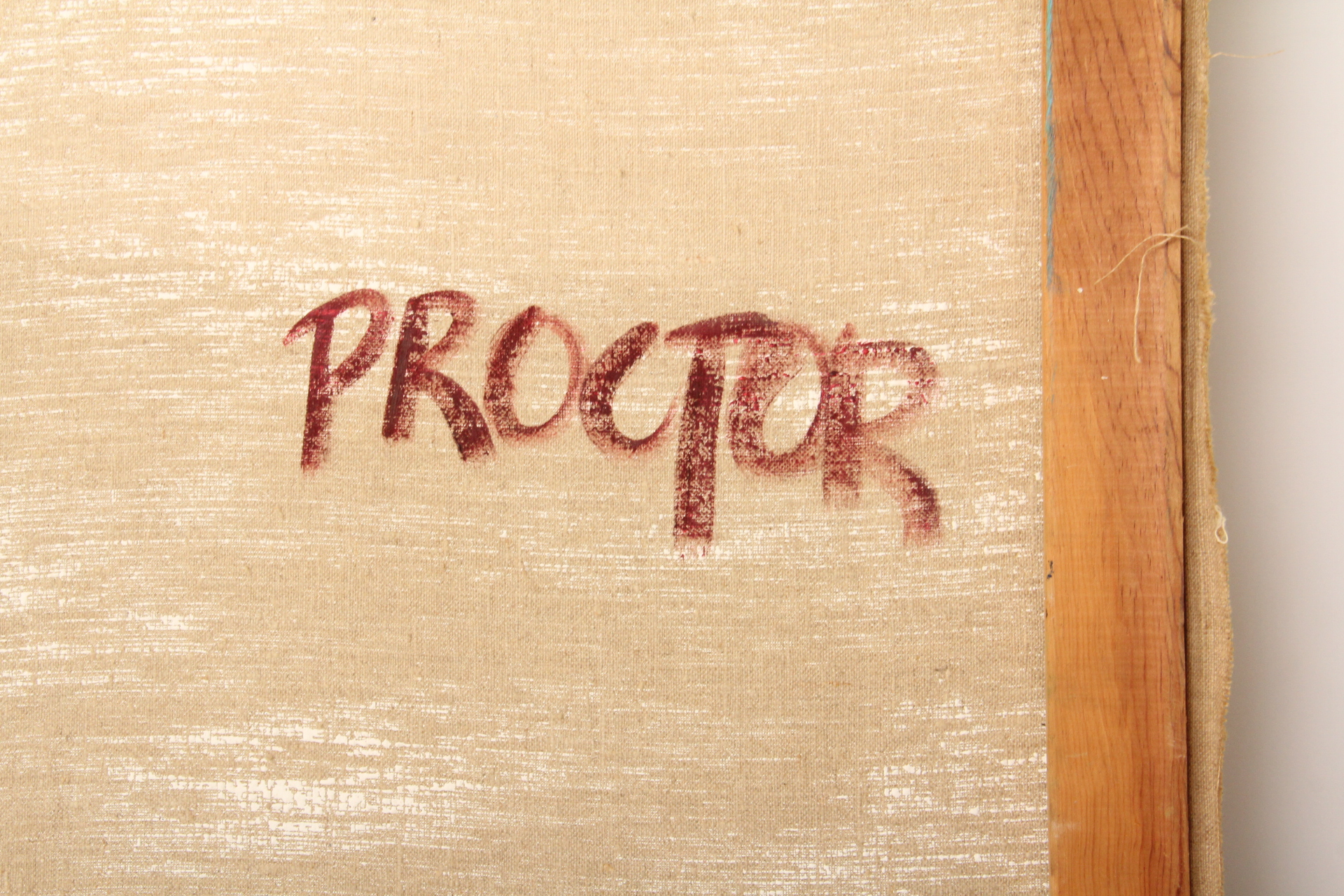 Two Large Figurative Oil on Canvas Painting