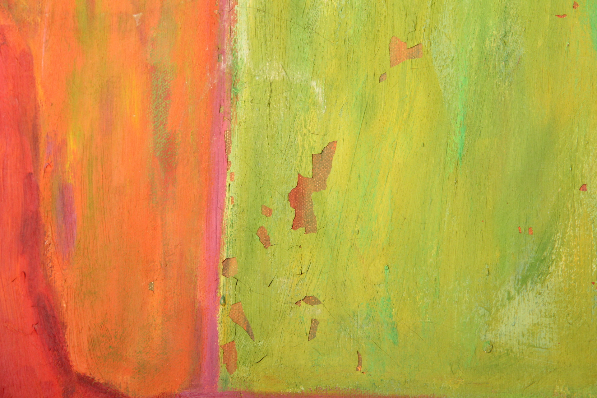 Two Large Figurative Oil on Canvas Painting