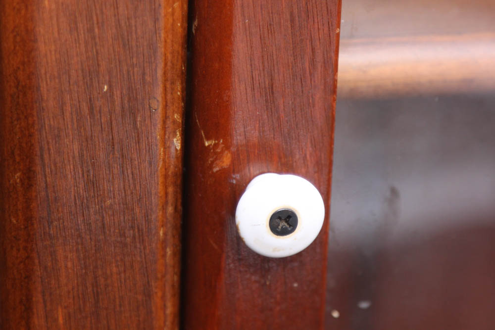 Pine Display Cabinet