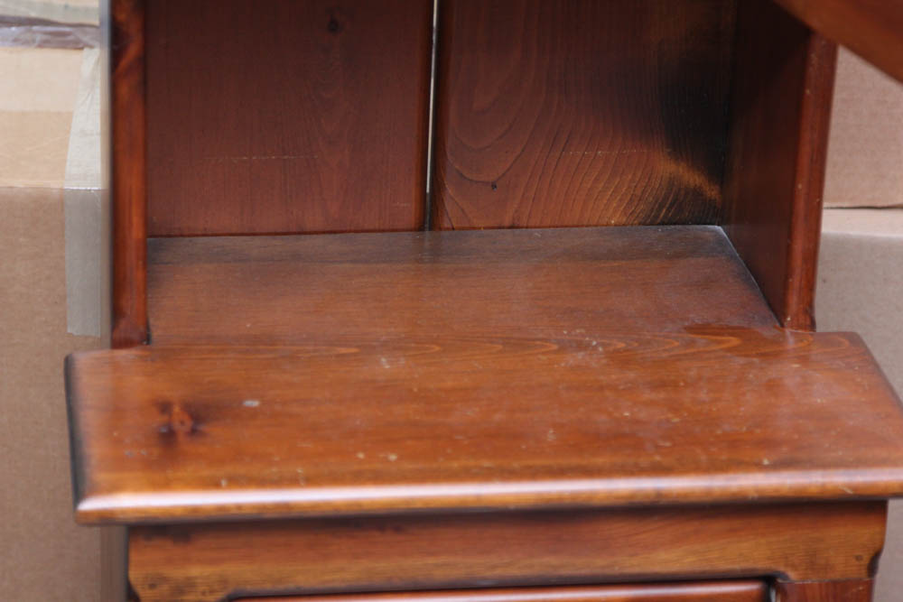 Pine Display Cabinet