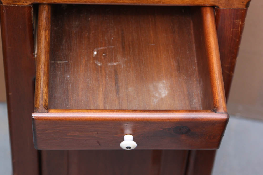 Pine Display Cabinet