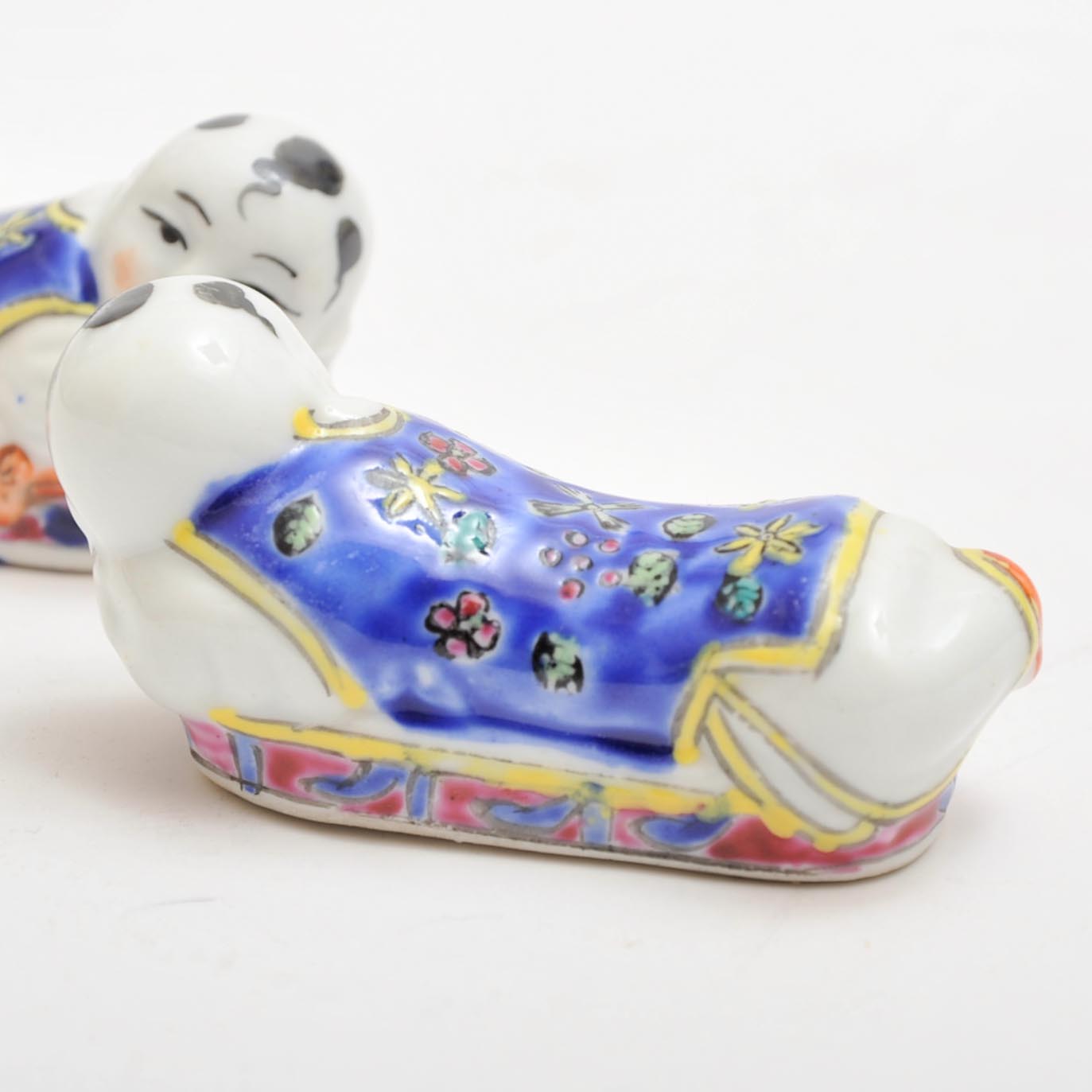 Chinese Porcelain Chopstick Rests