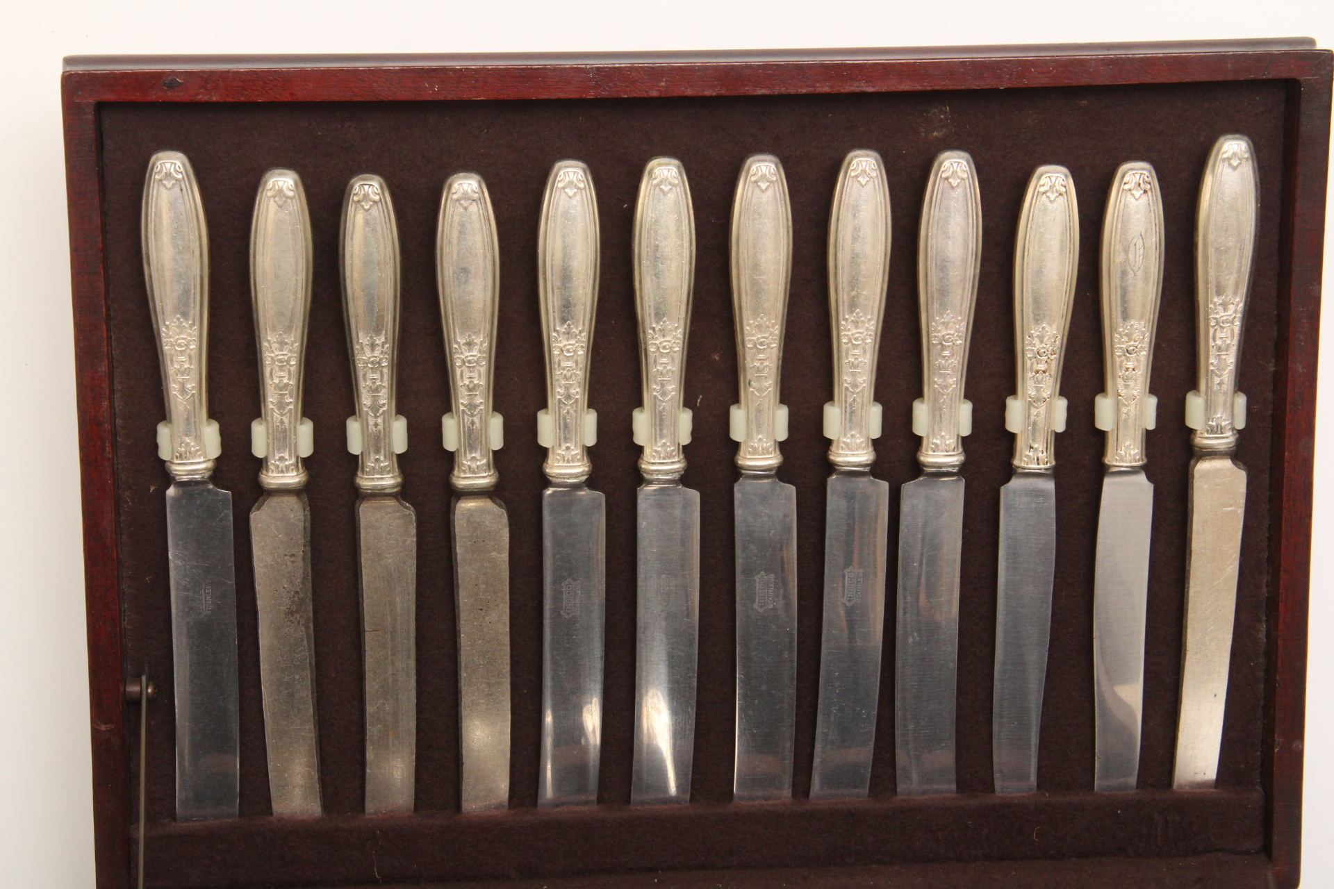 Collection of Vintage Silver Plate in Tarnish Proof Box