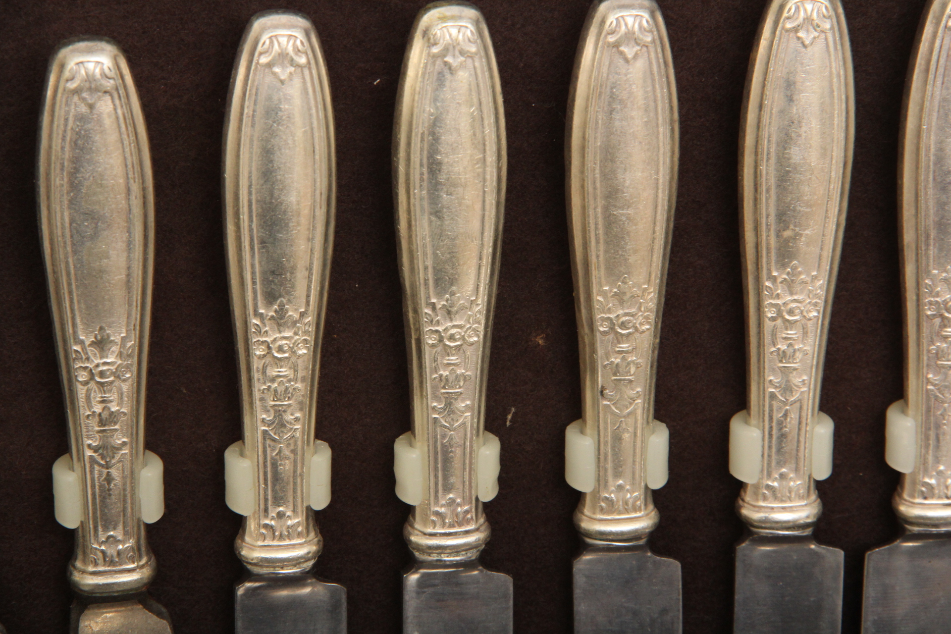 Collection of Vintage Silver Plate in Tarnish Proof Box