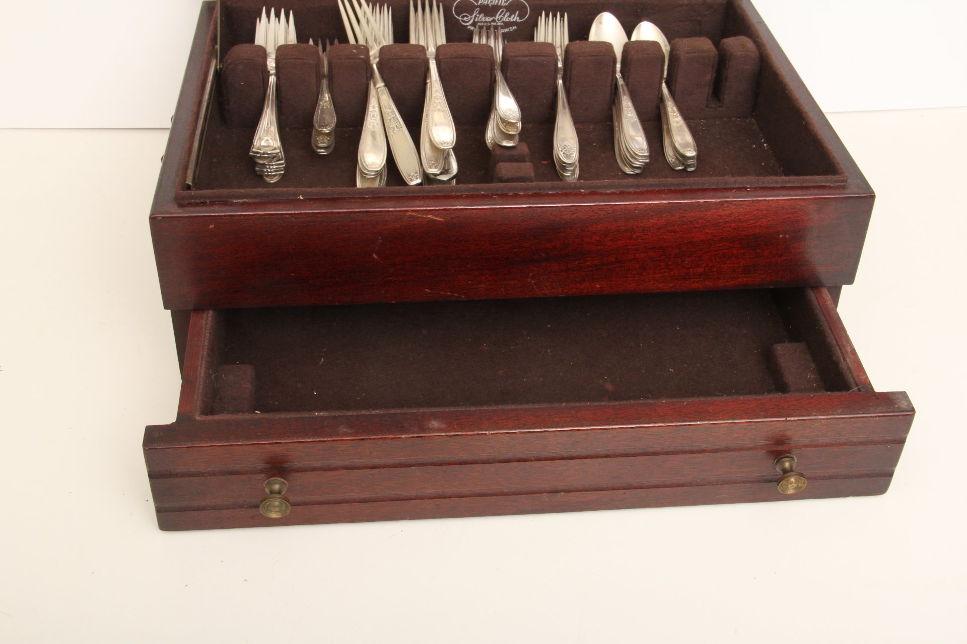 Collection of Vintage Silver Plate in Tarnish Proof Box