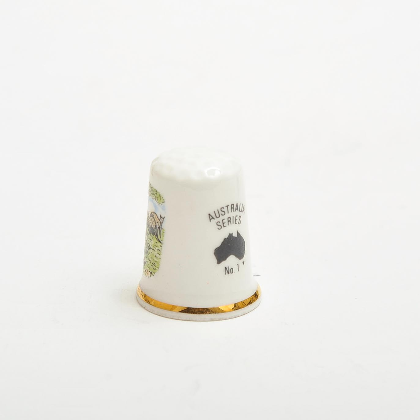 Trio of Collectible Thimbles