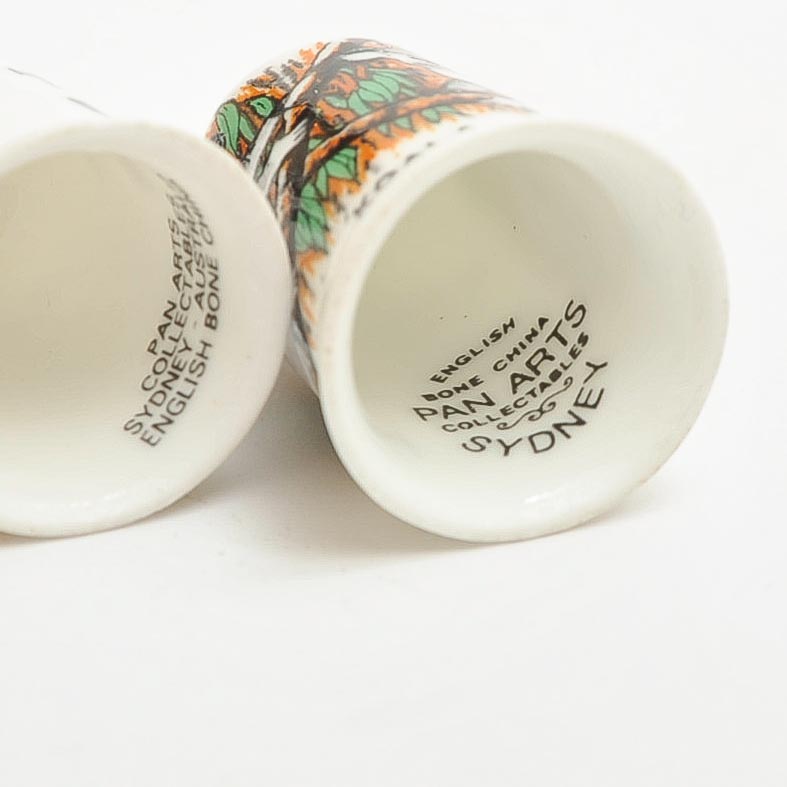 Trio of Collectible Thimbles