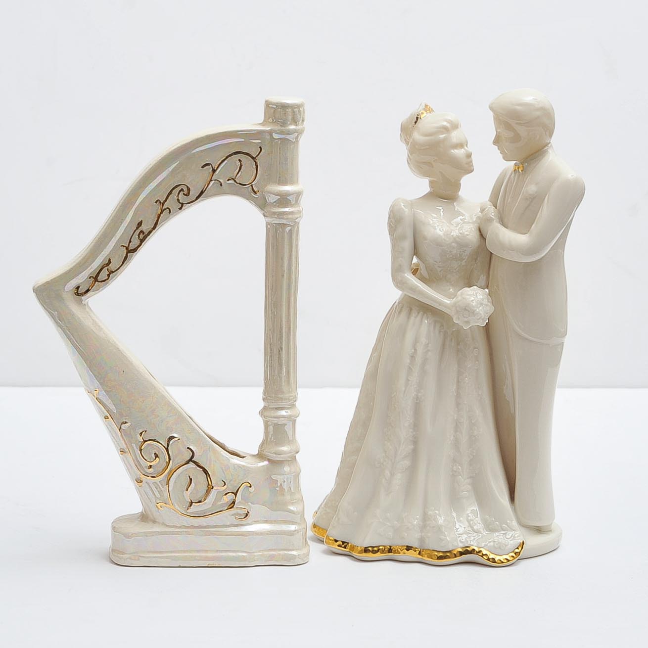 Lenox Figurine with Harp