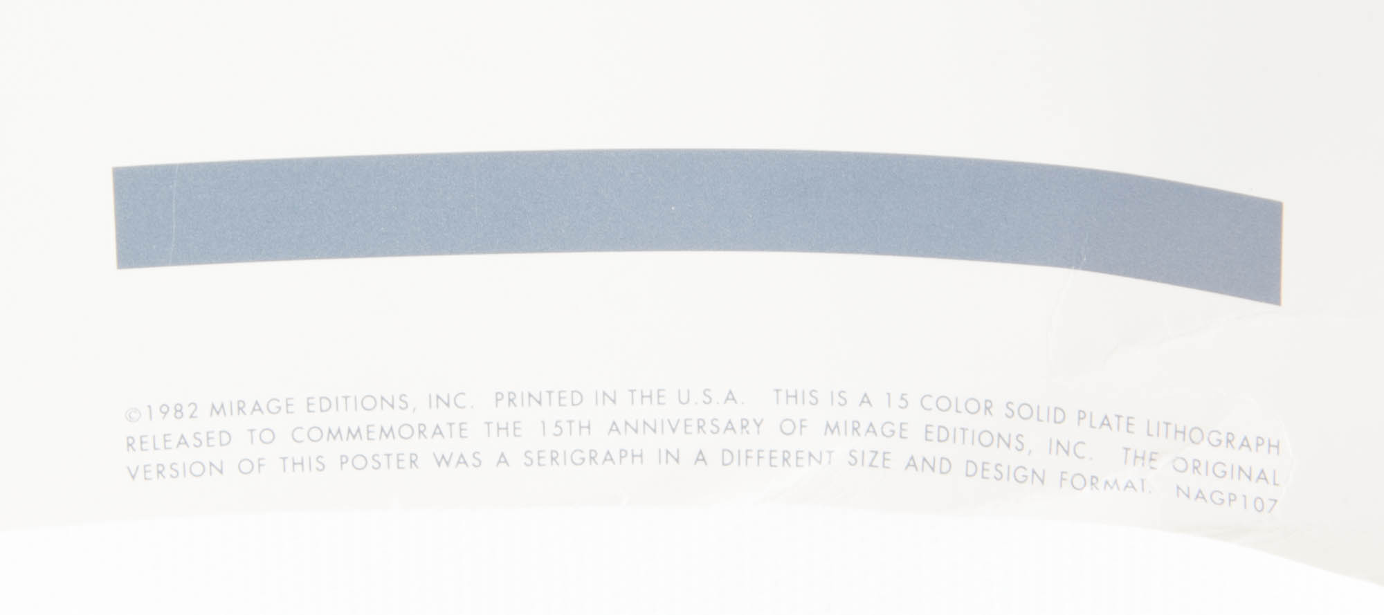 Pair of Patrick Nagel Solid Plate Lithograph Posters