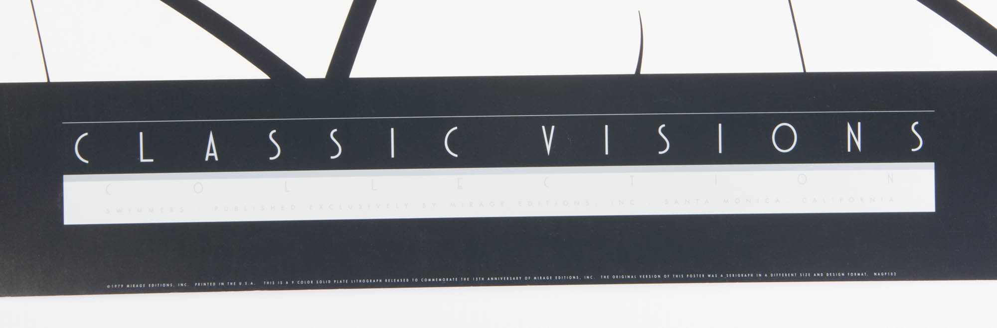 Pair of Patrick Nagel Solid Plate Lithograph Posters