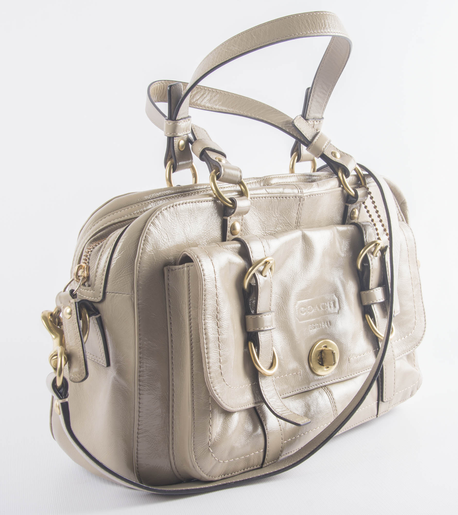 Coach Chelsea Satchel in Tan