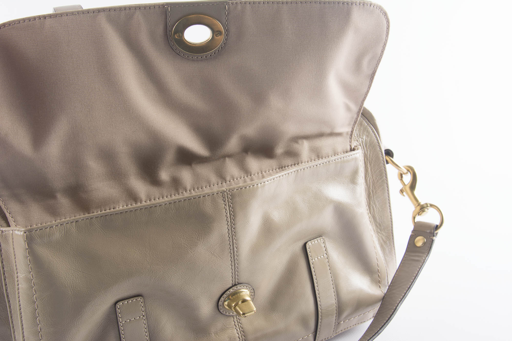 Coach Chelsea Satchel in Tan