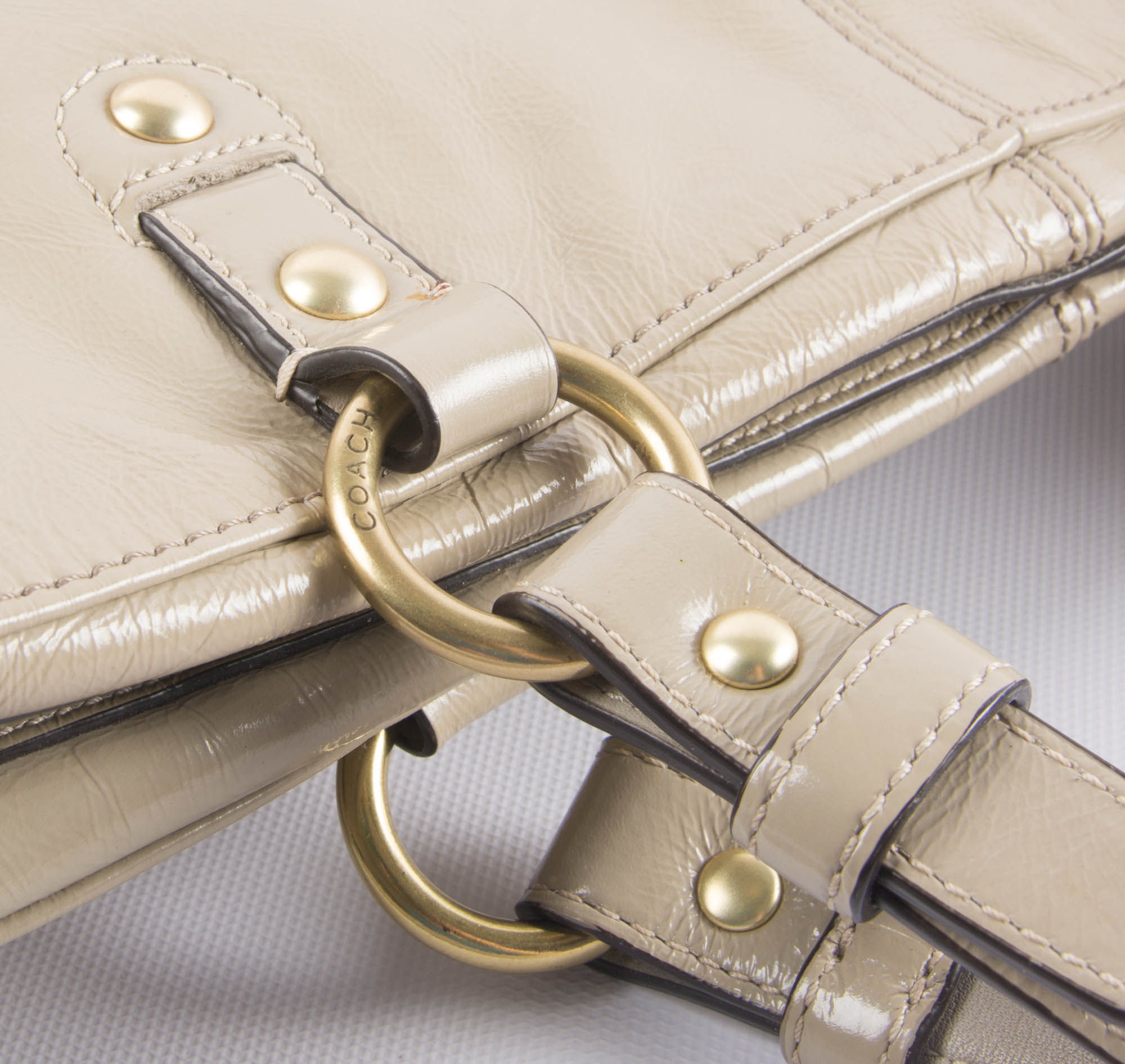 Coach Chelsea Satchel in Tan