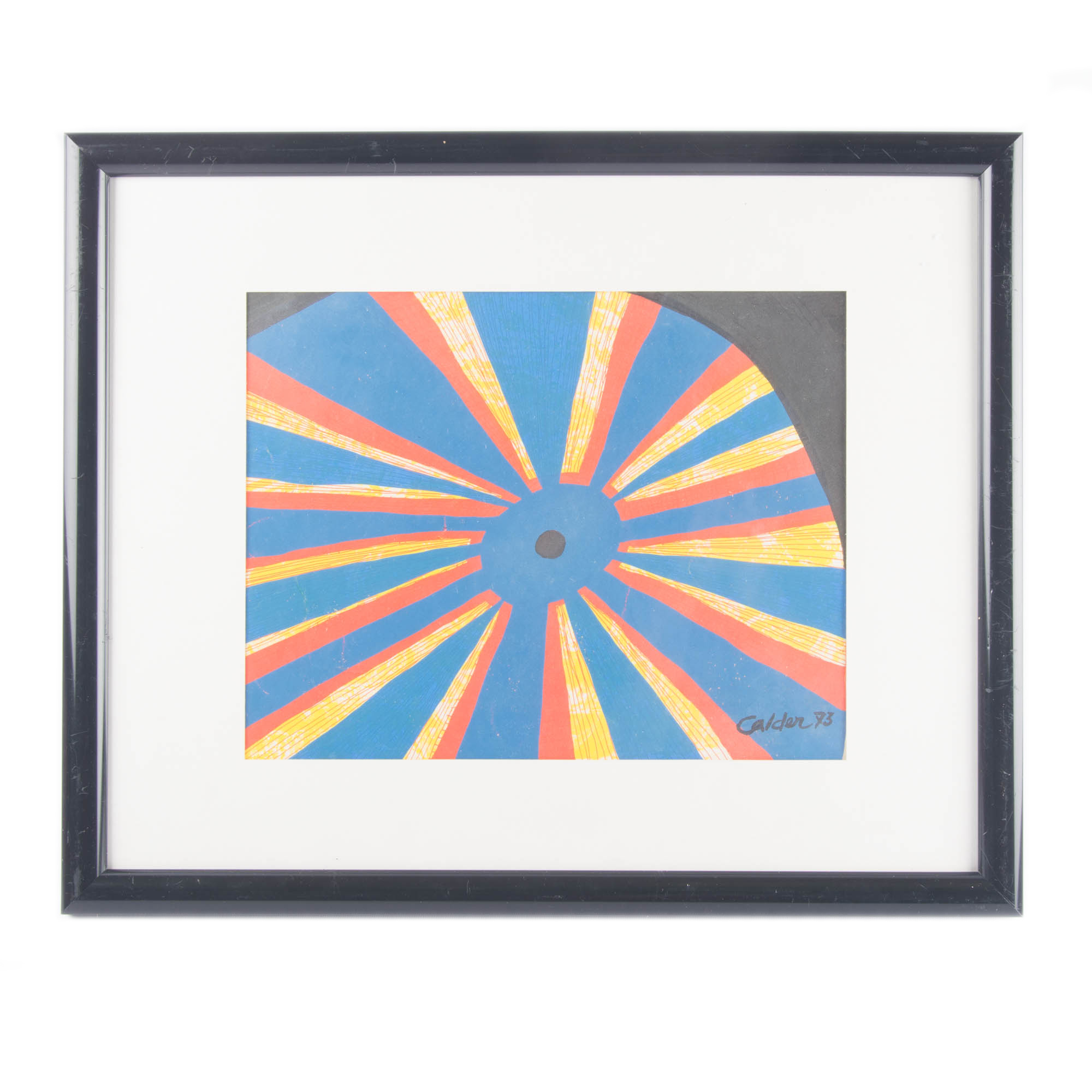 Alexander Calder Abstract Lithograph