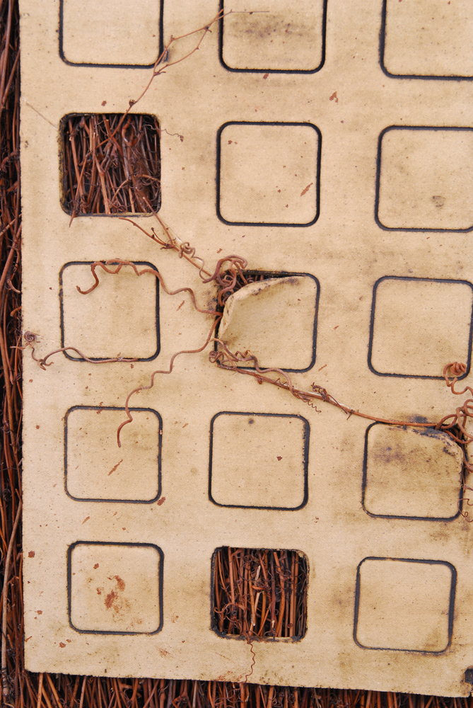 Rima Schulkind Twig and Ceramic Sculpture