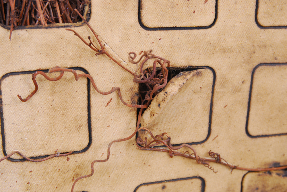 Rima Schulkind Twig and Ceramic Sculpture