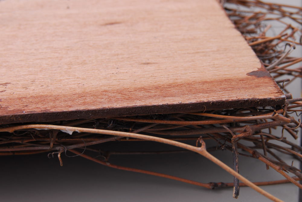 Rima Schulkind Twig and Ceramic Sculpture