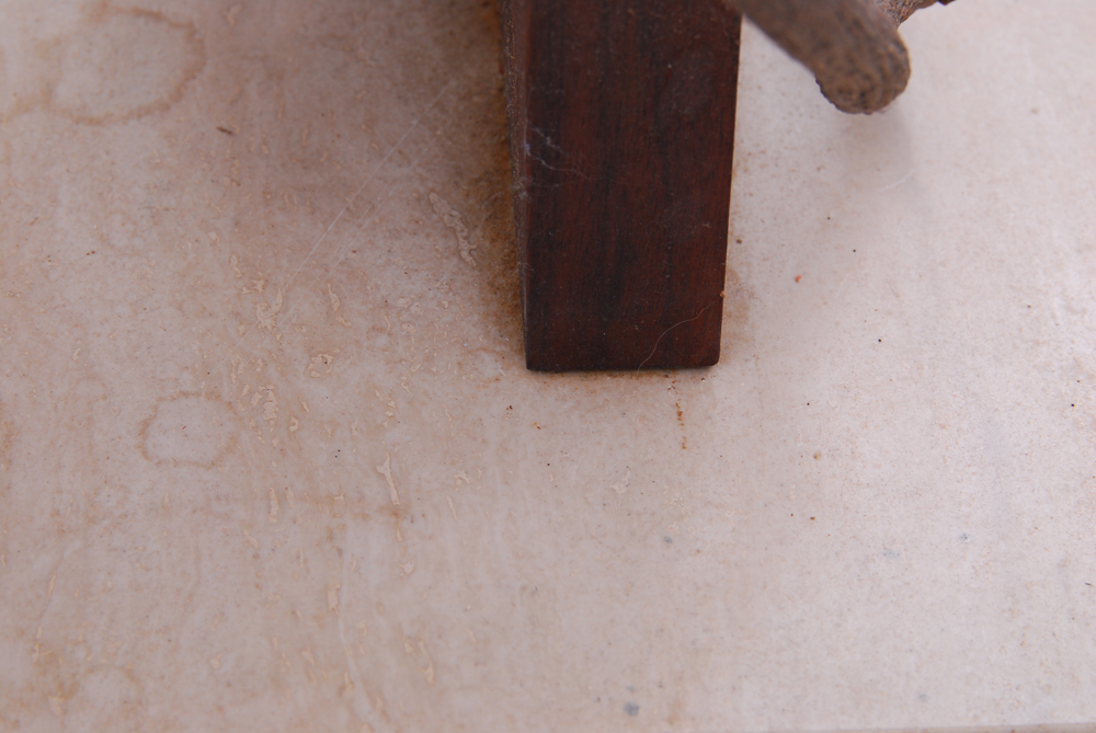 Abstract Mountain and Sun Sculpture