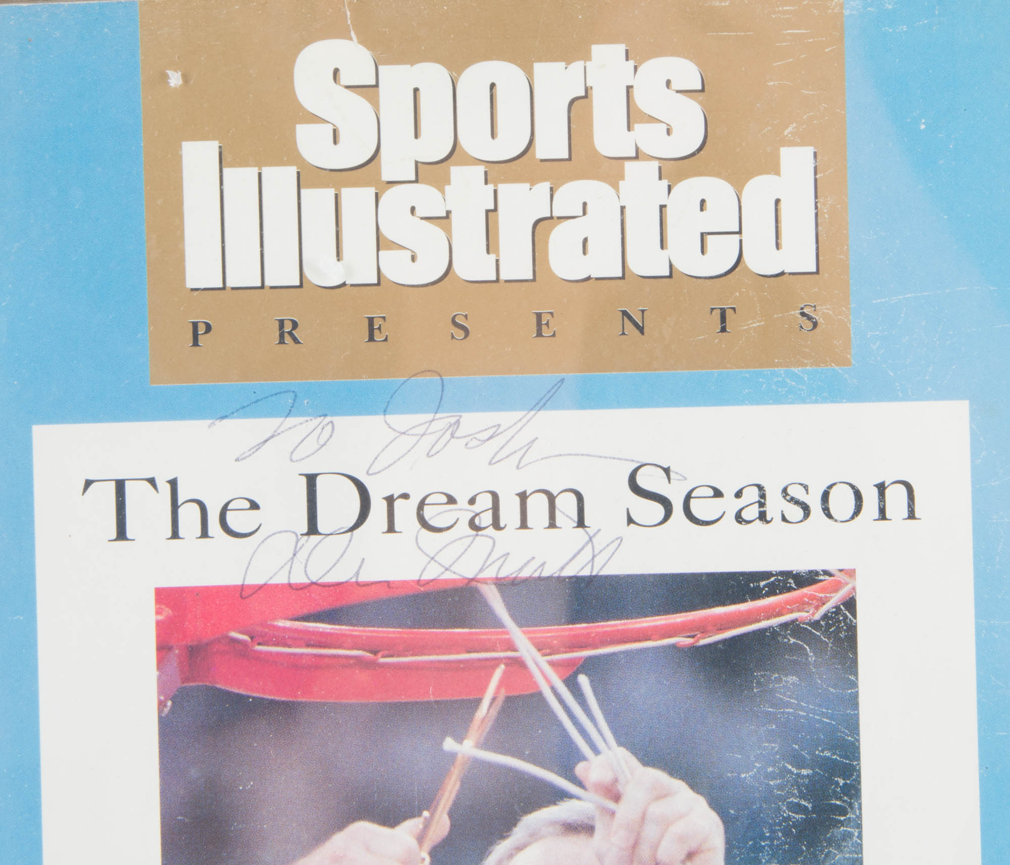 Dean Smith and Phil Ford Signed UNC Sports Illustrated Magazine