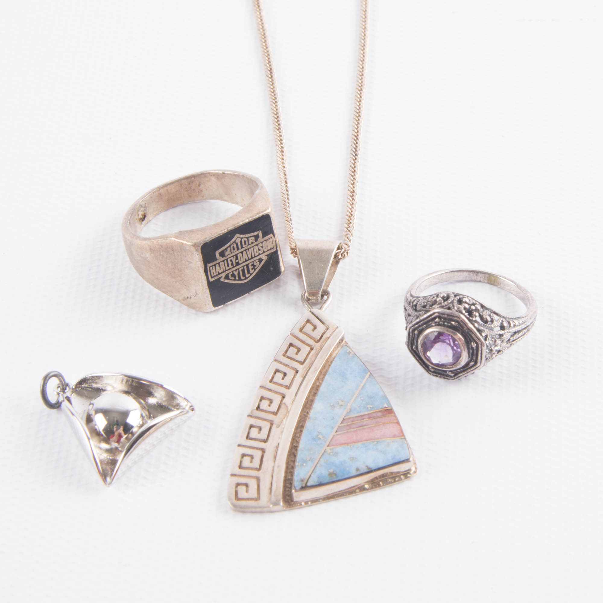 Assortment of Sterling Silver Jewelry