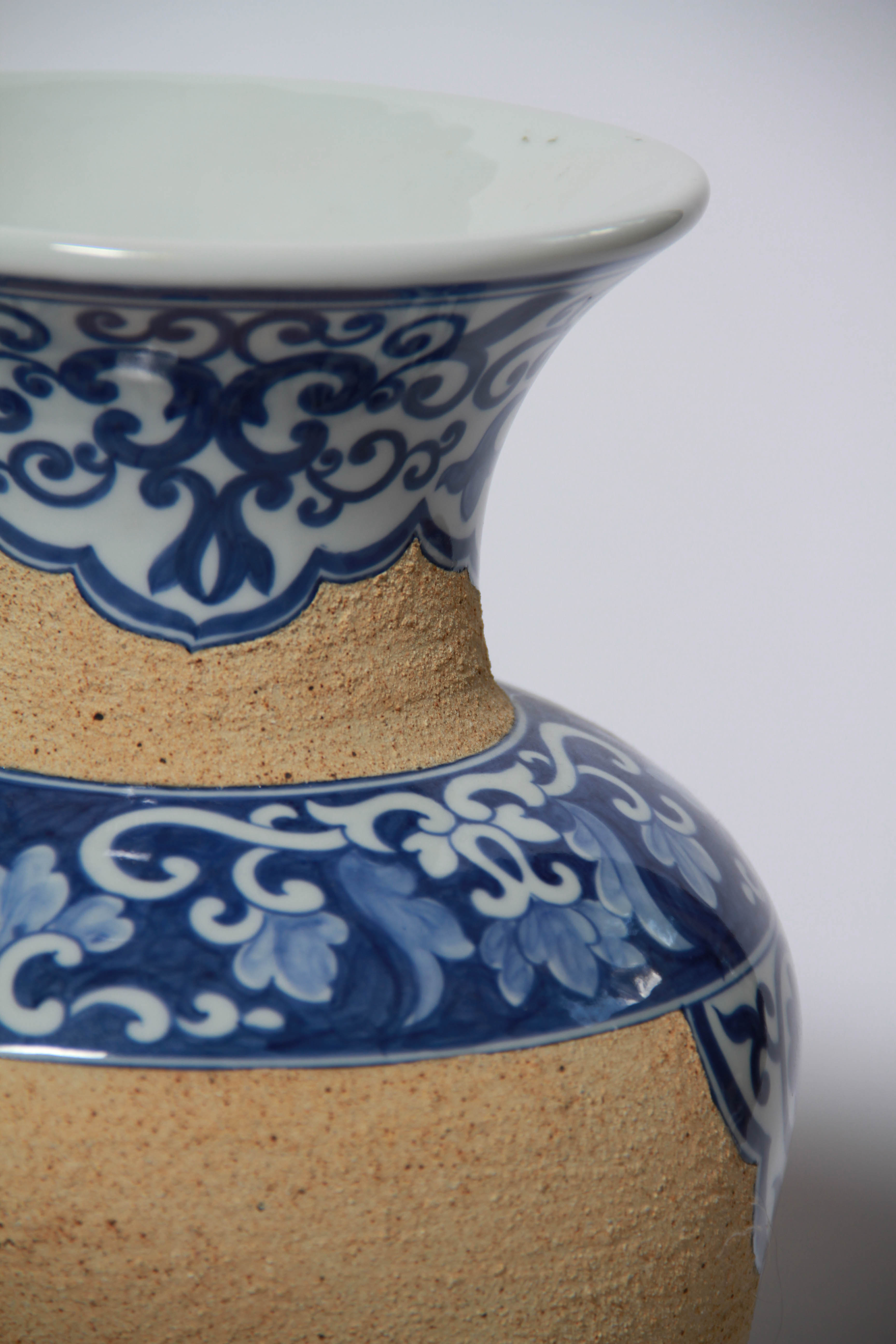 Asian-Style Ceramic Vase