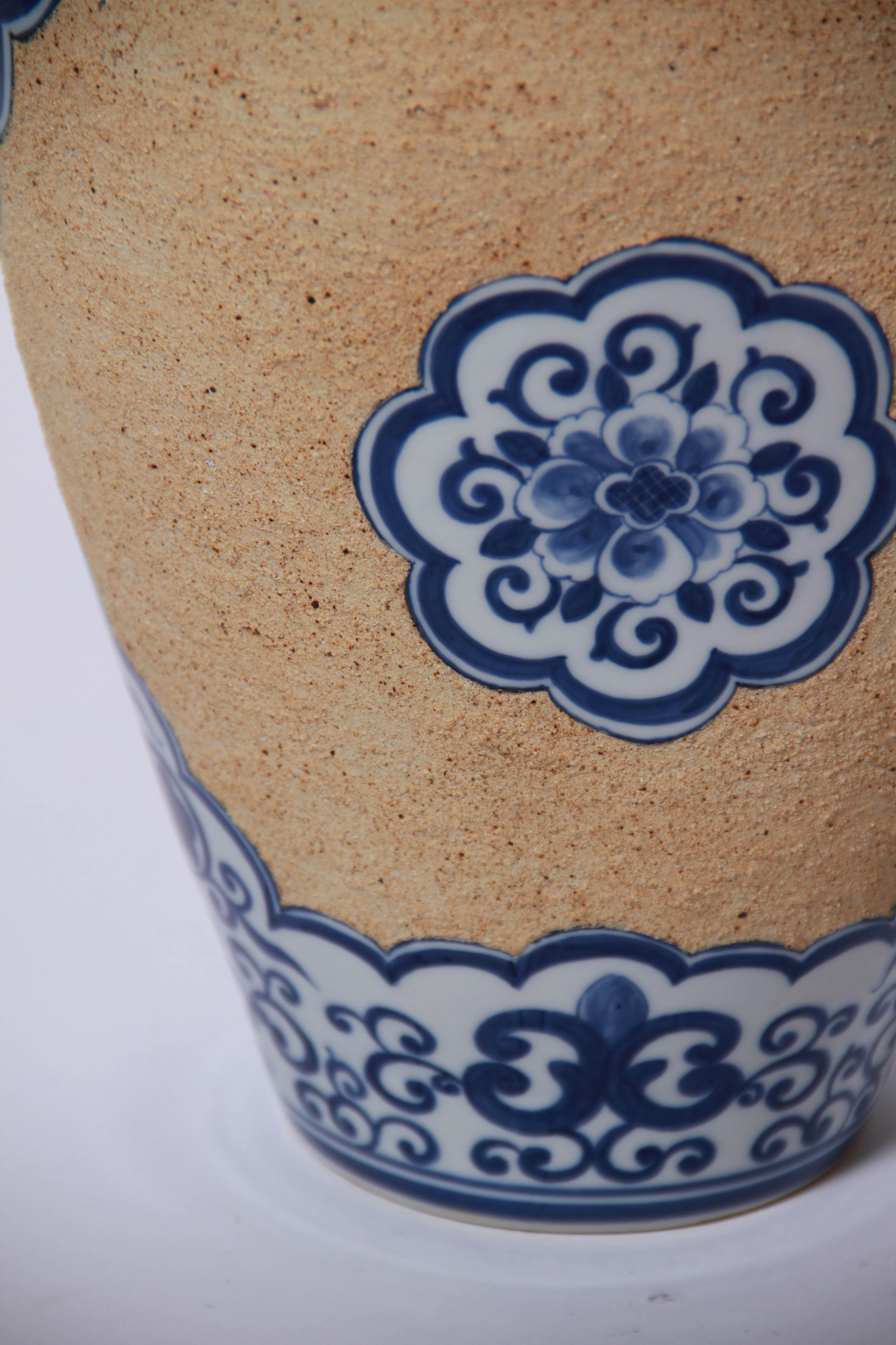 Asian-Style Ceramic Vase