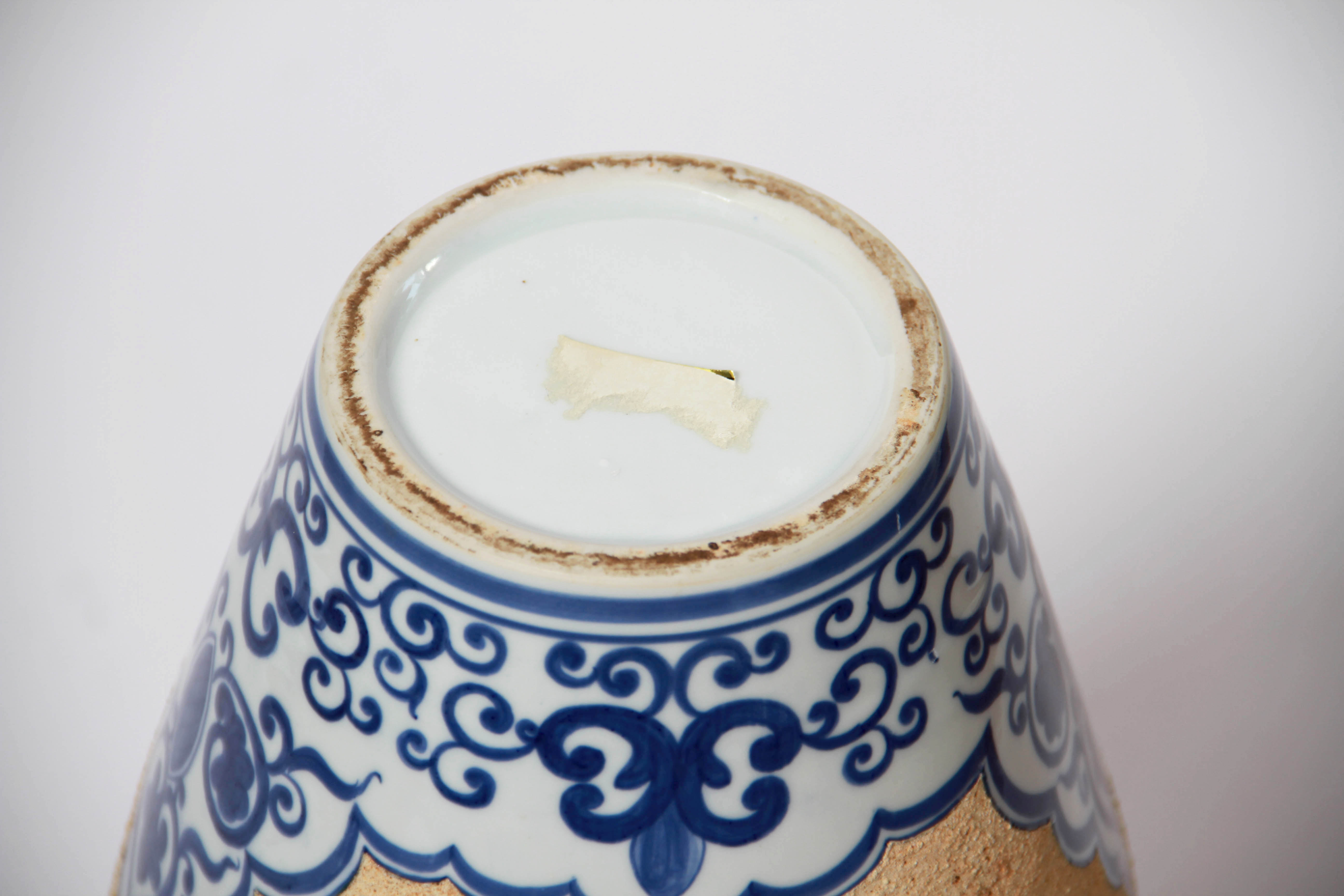 Asian-Style Ceramic Vase