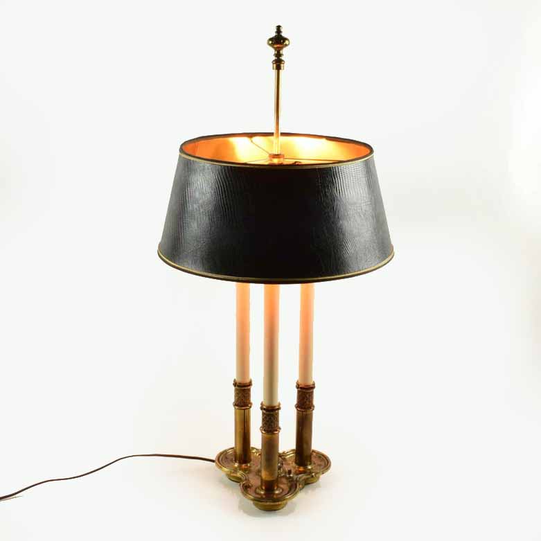 Vintage Stiffel Bouillotte Lamp