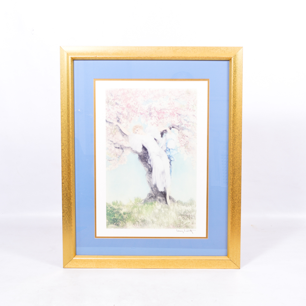 Framed Offset Lithograph by Larry L. Carty