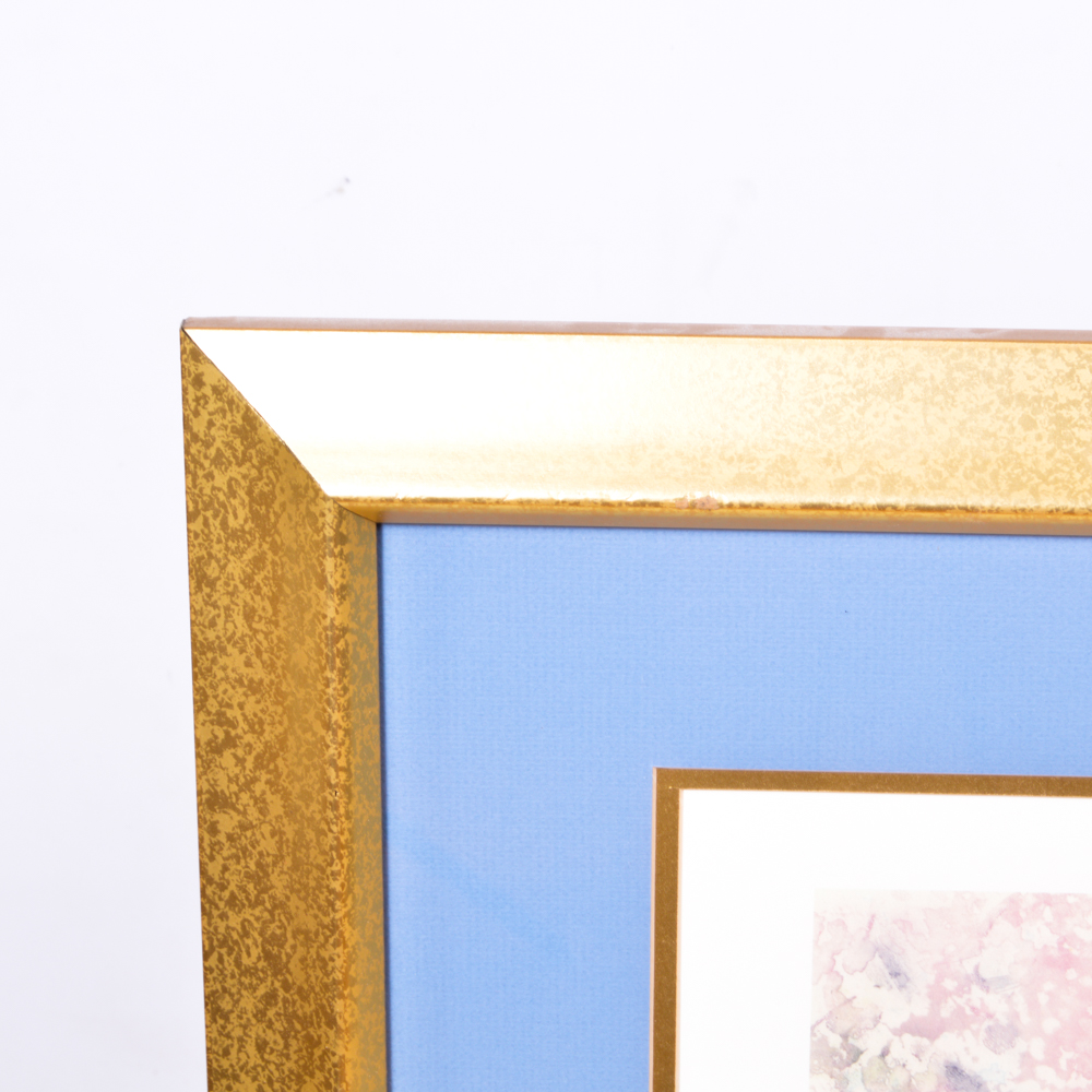 Framed Offset Lithograph by Larry L. Carty