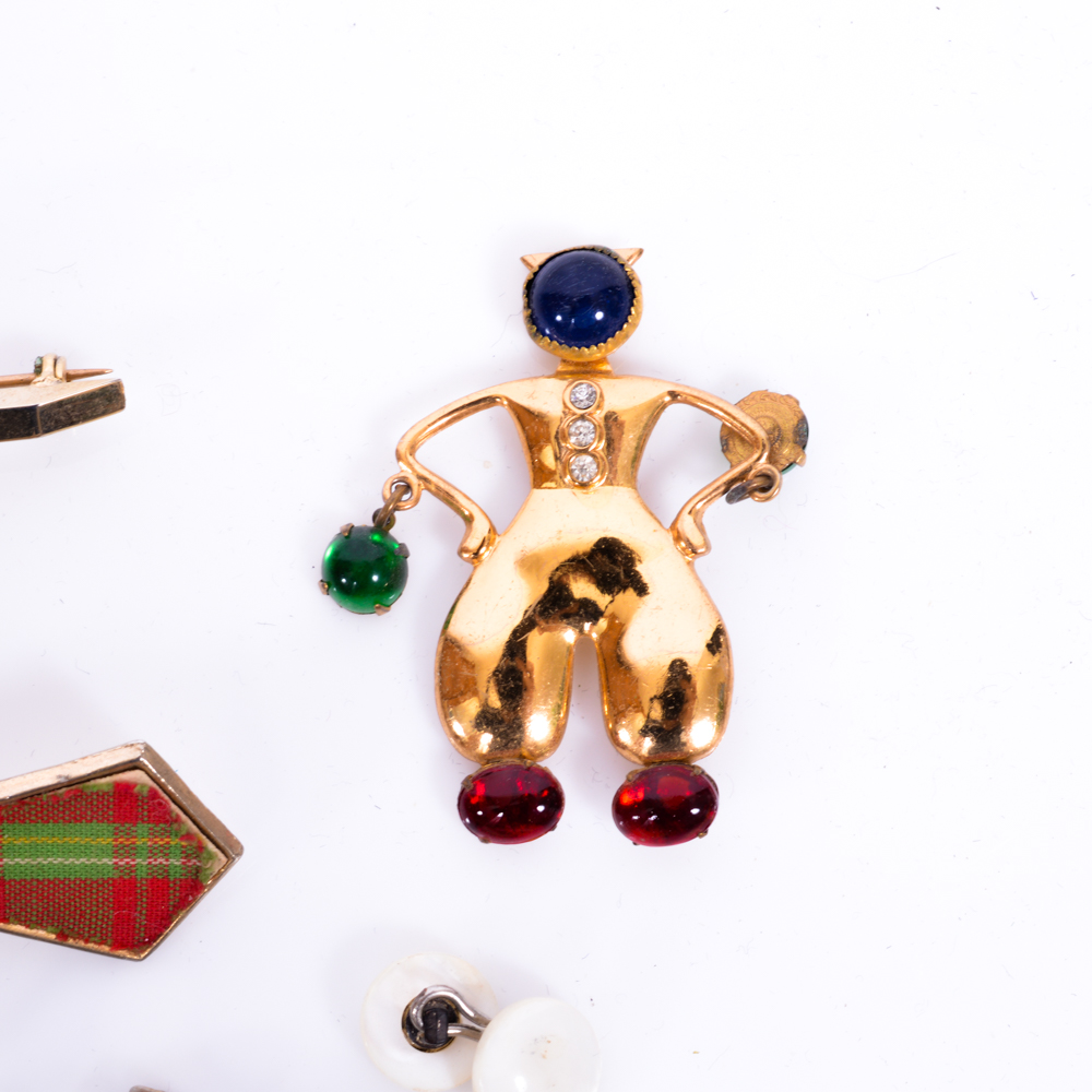 Assortment of Vintage Costume Jewelry