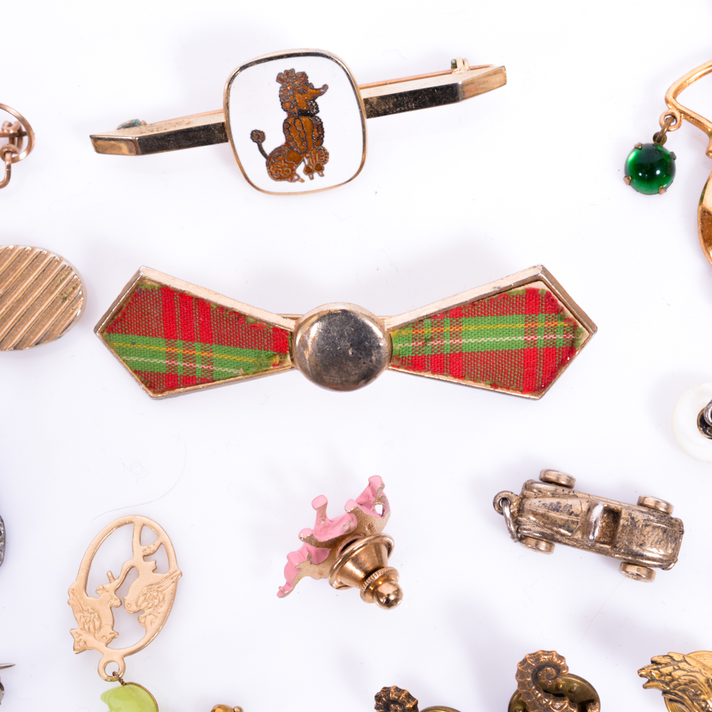 Assortment of Vintage Costume Jewelry