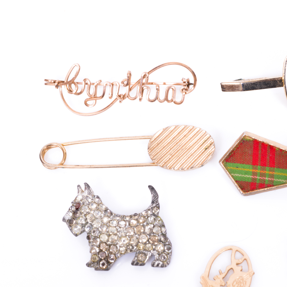 Assortment of Vintage Costume Jewelry