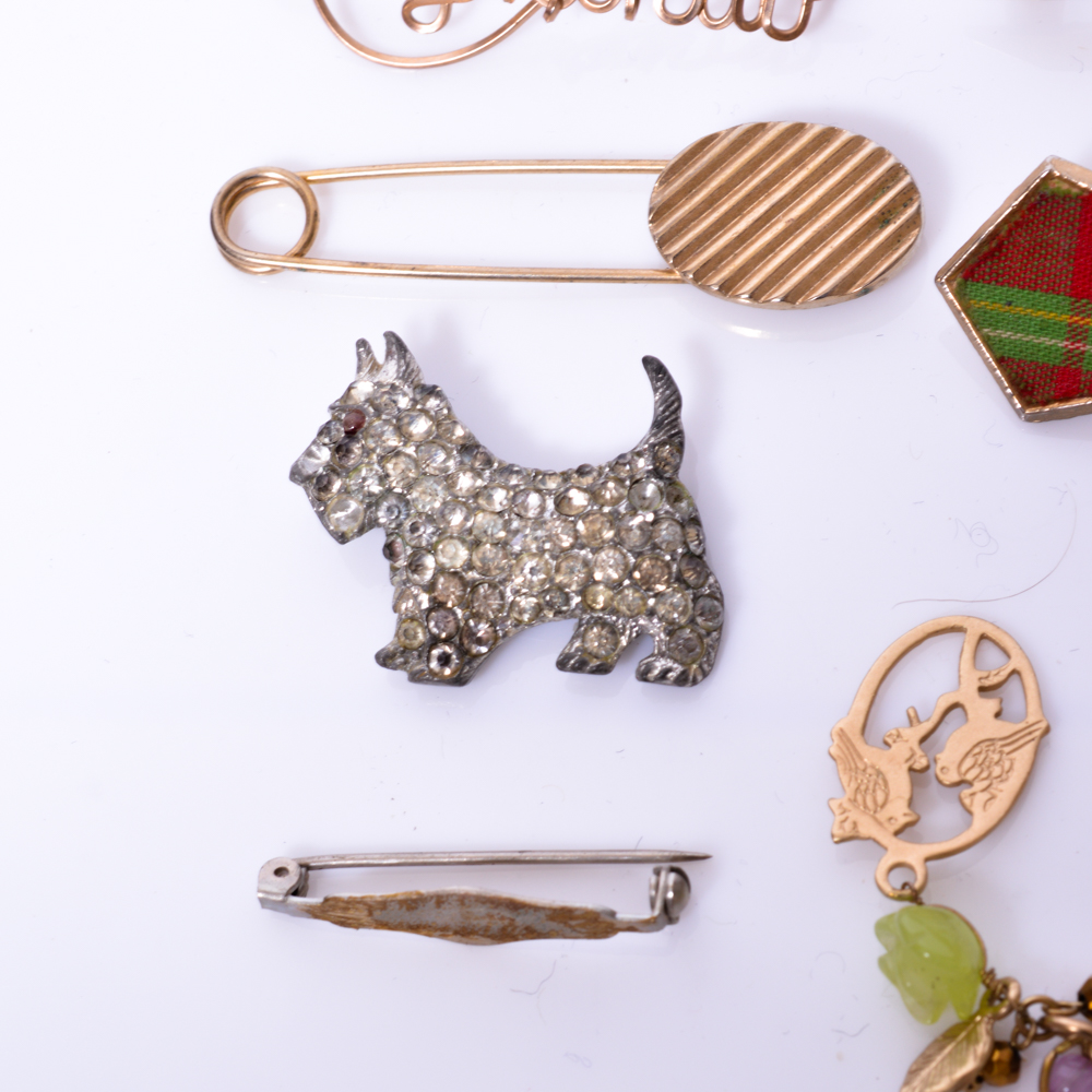 Assortment of Vintage Costume Jewelry