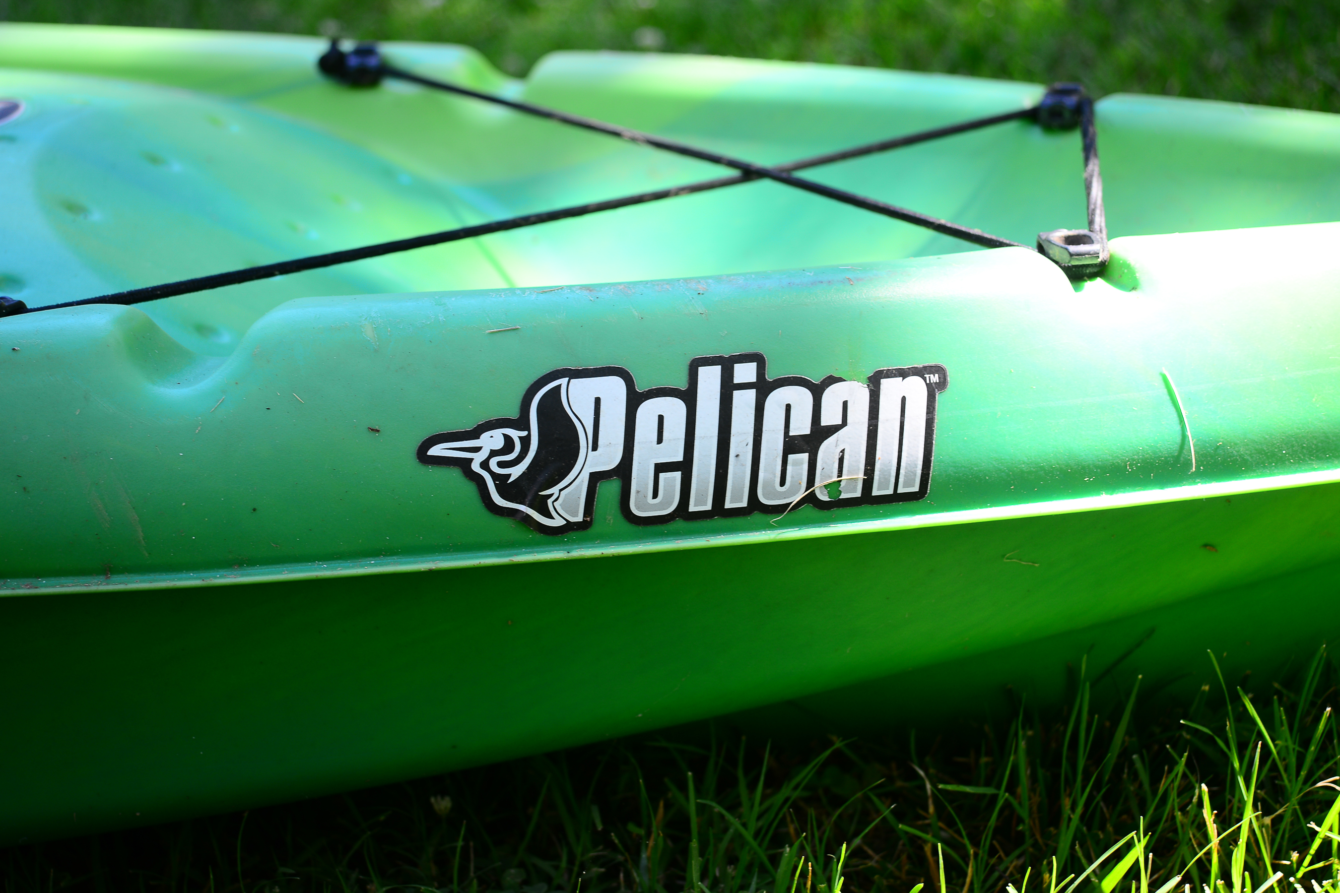 Lime Green Pelican Kayak