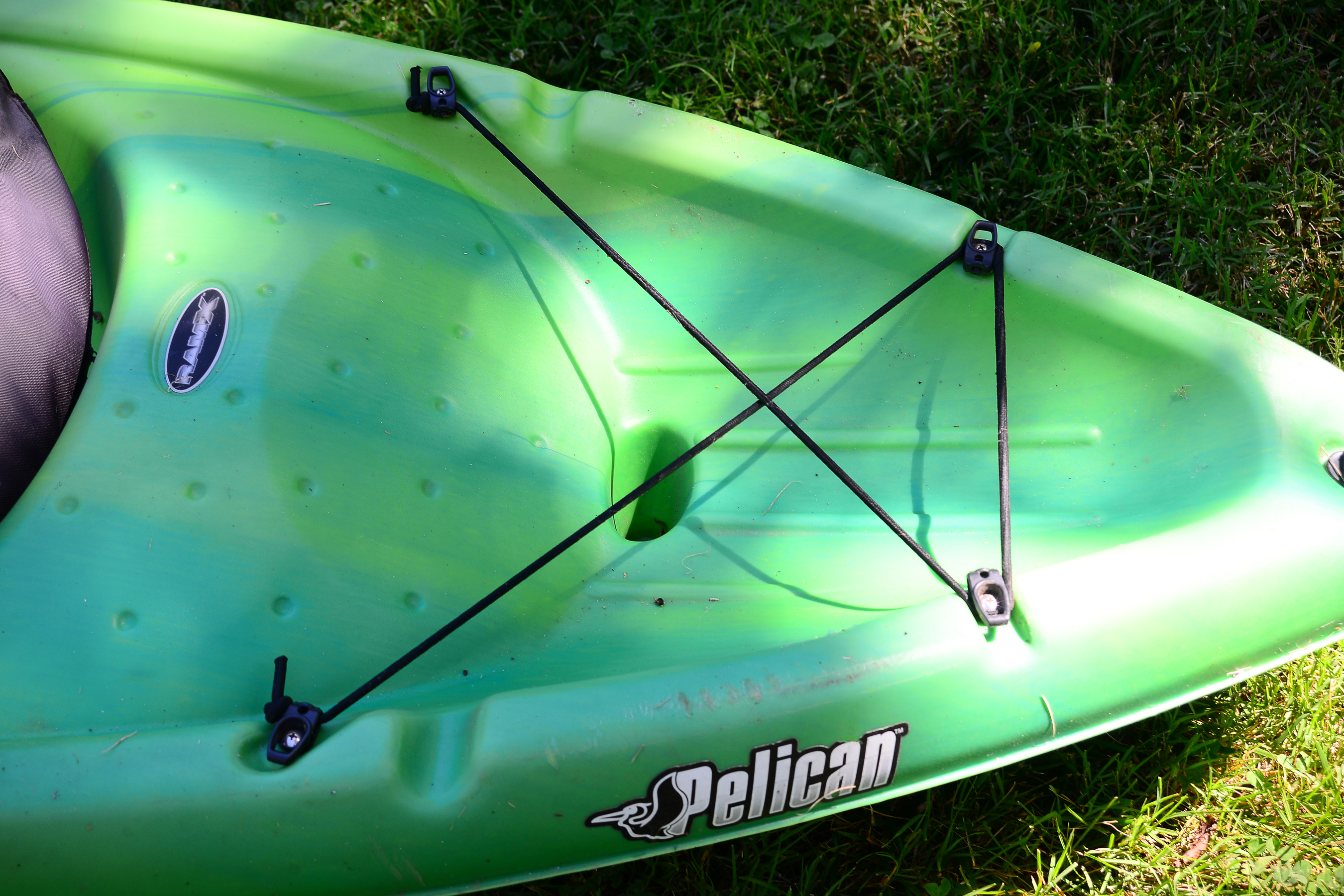Lime Green Pelican Kayak