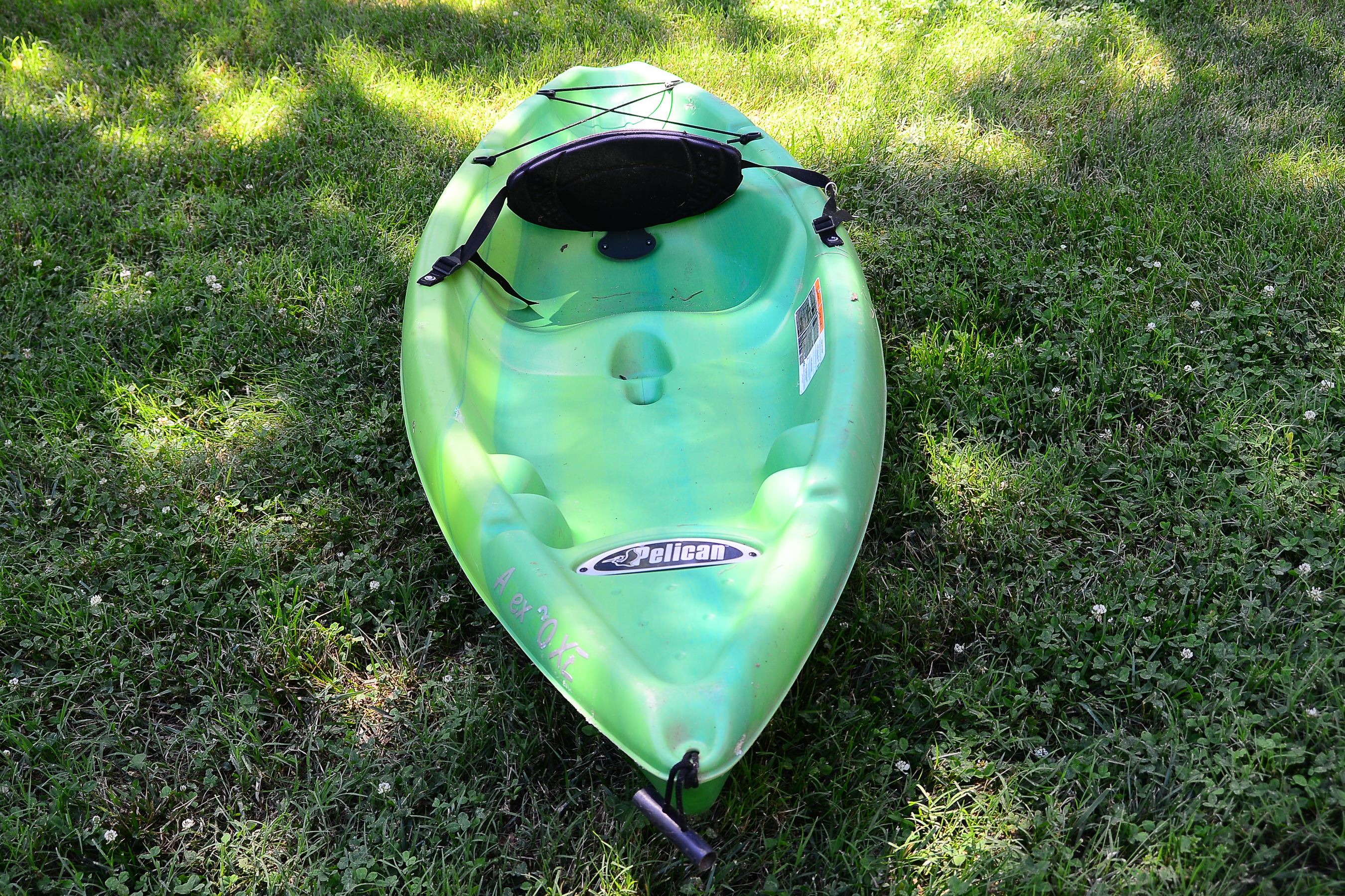 Lime Green Pelican Kayak