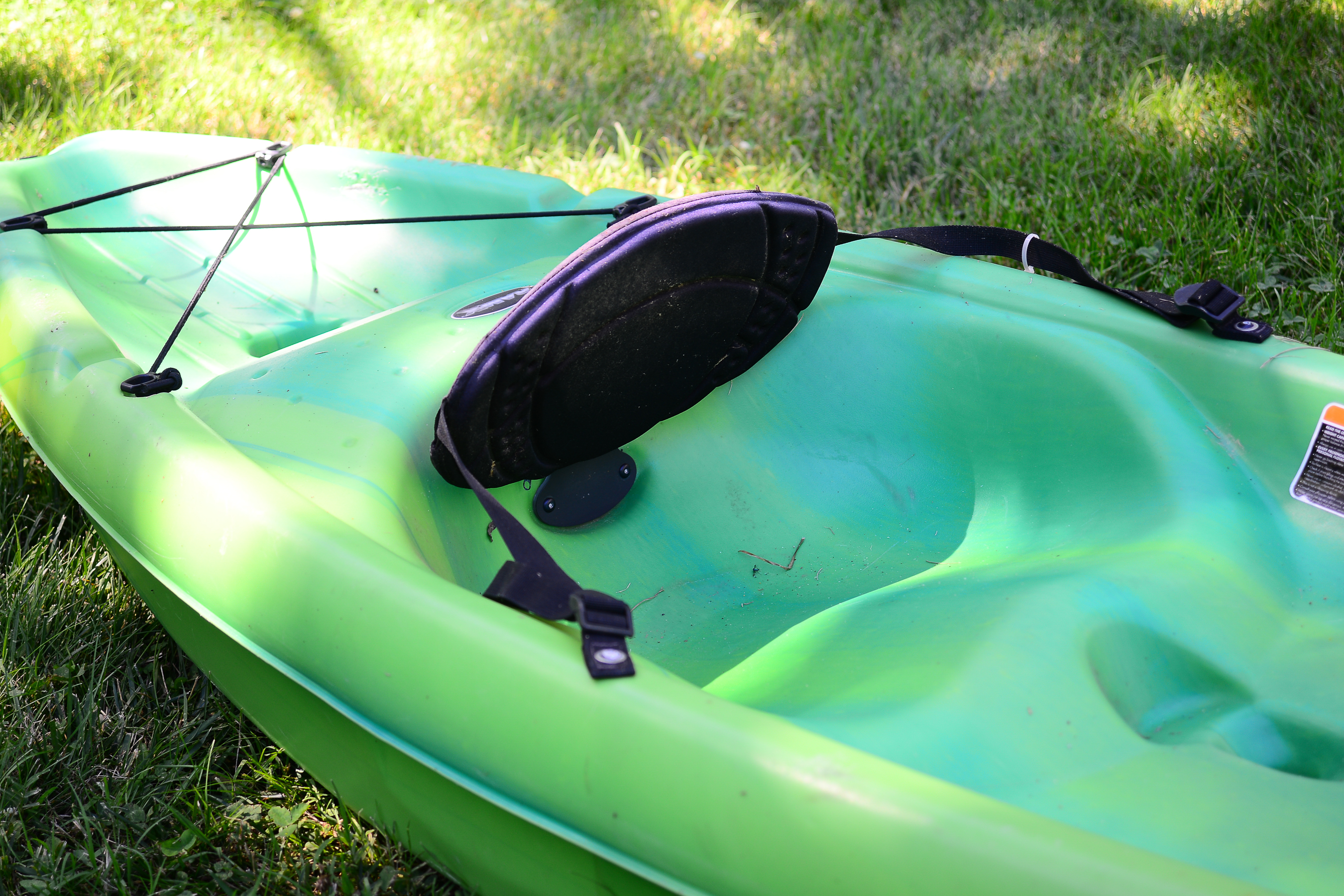 Lime Green Pelican Kayak