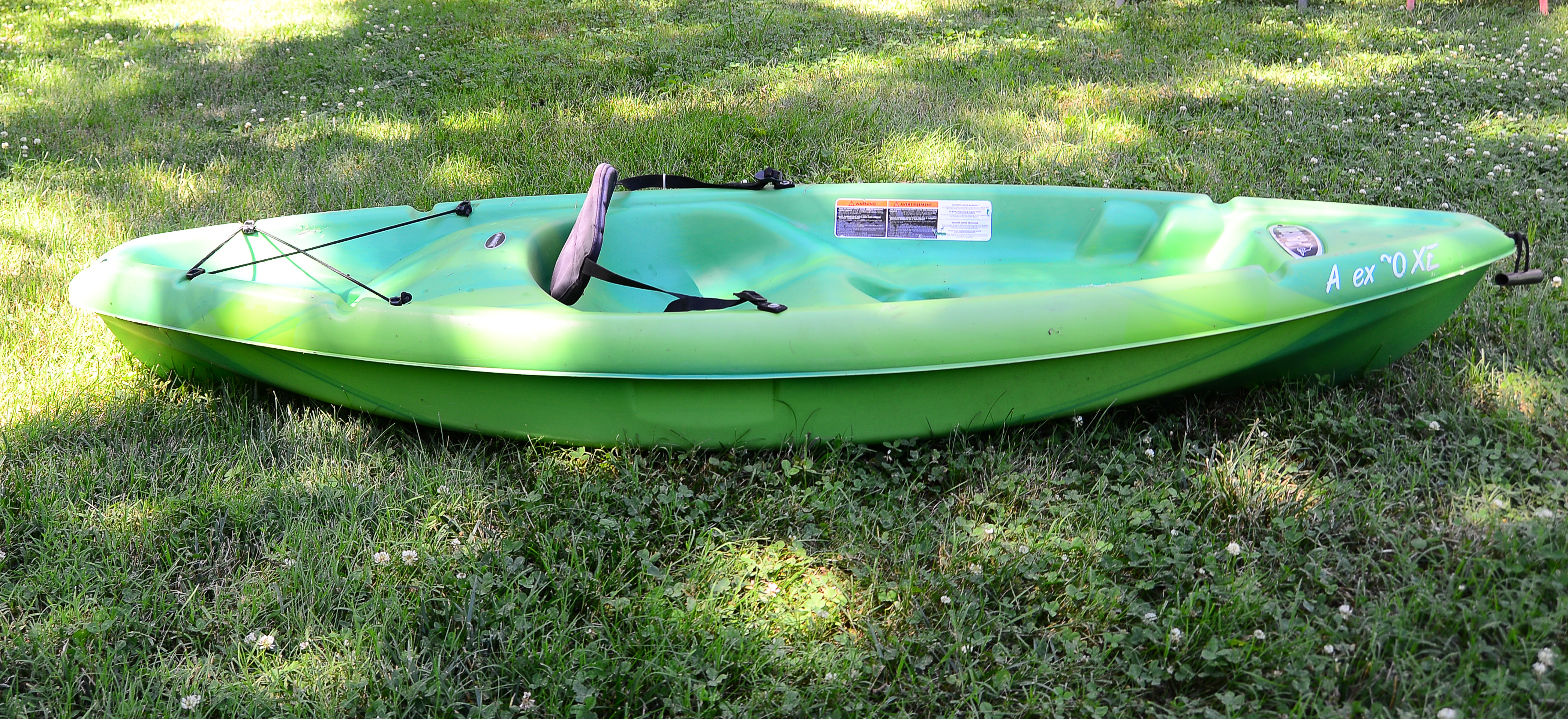 Lime Green Pelican Kayak