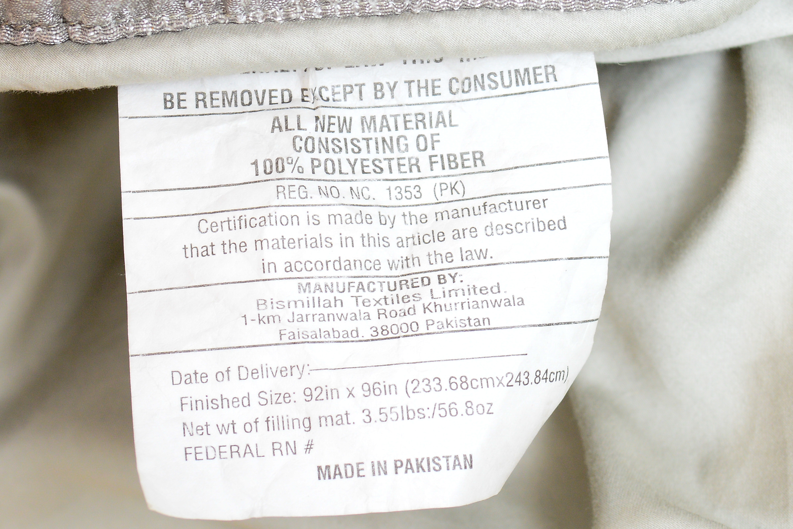 Field Crest Comforter and One Pillow Sham