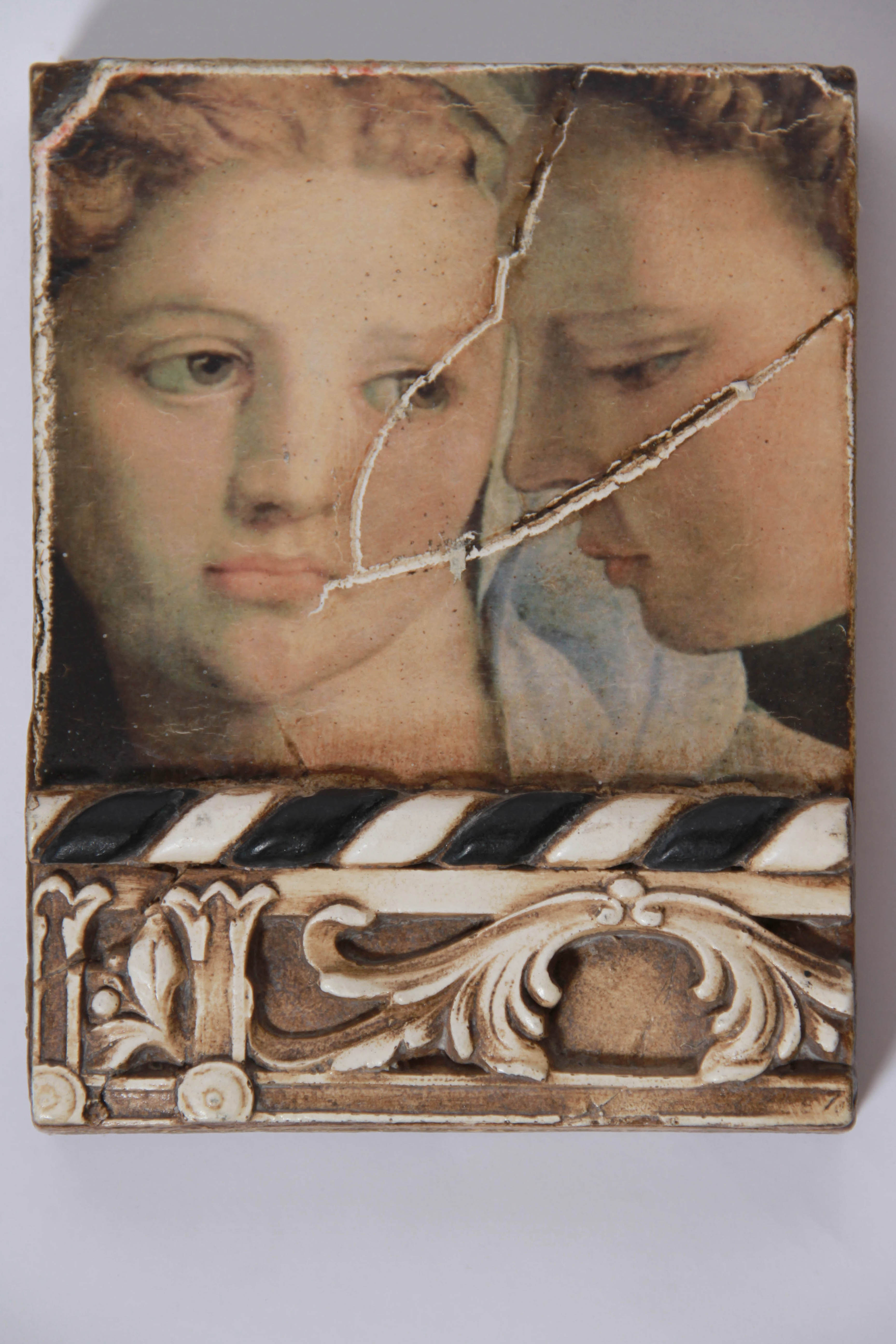 Pair of Sid Dickens Memory Block Tiles