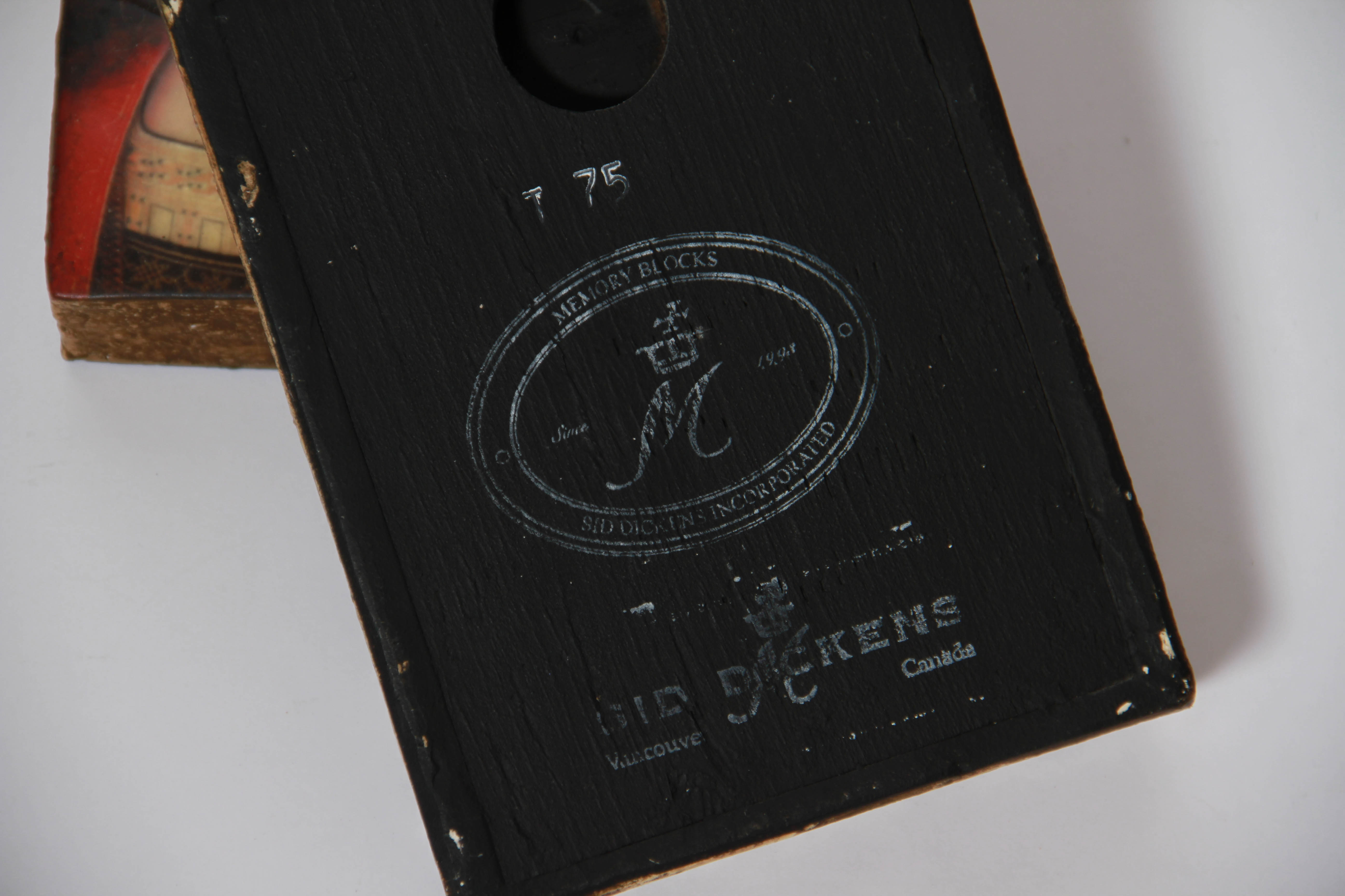 Pair of Sid Dickens Memory Block Tiles