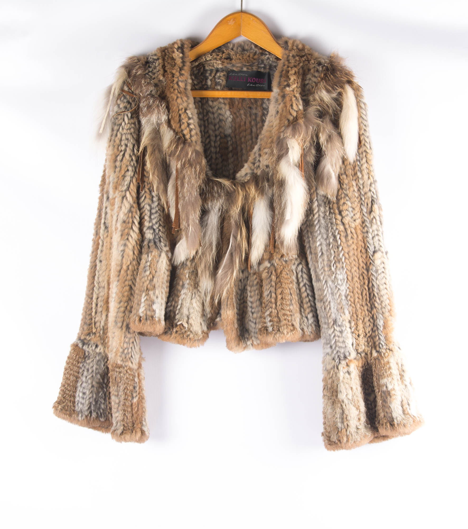 Rabbit on sale fur waistcoat