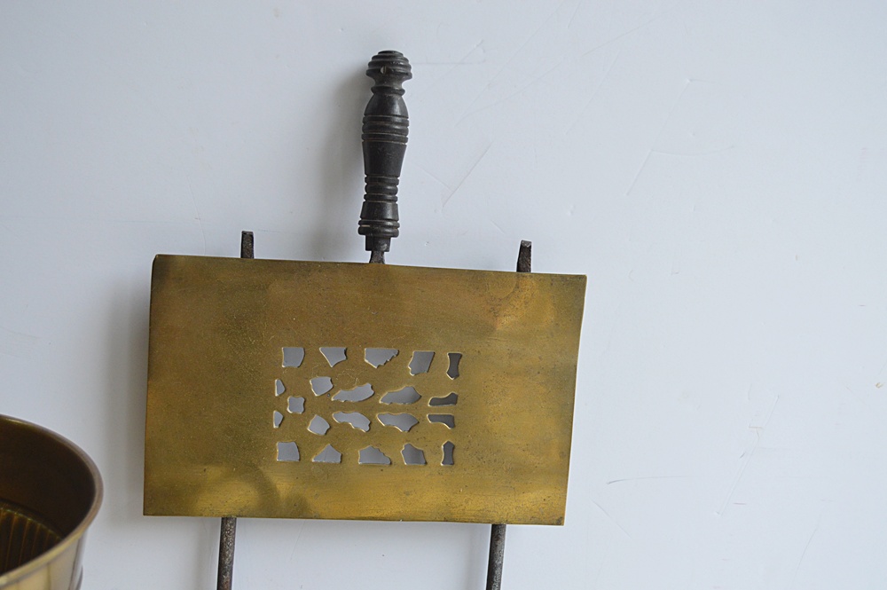 Brass Selection with Antique Warming Pan