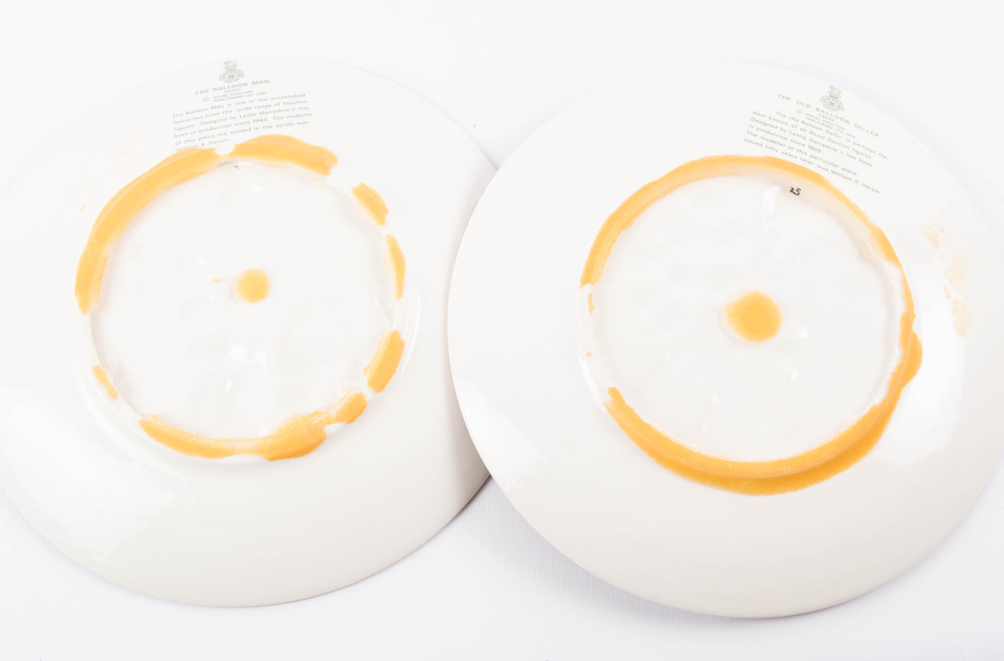 Royal Doulton "The Old Balloon Seller" and "The Balloon Man" Decorative Plates